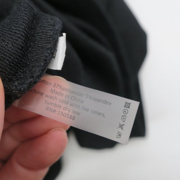 Sundays by Wearesundays Carina Collared Mini Dress Black Drawstring Waist Large - Picture 7 of 8